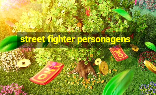 street fighter personagens