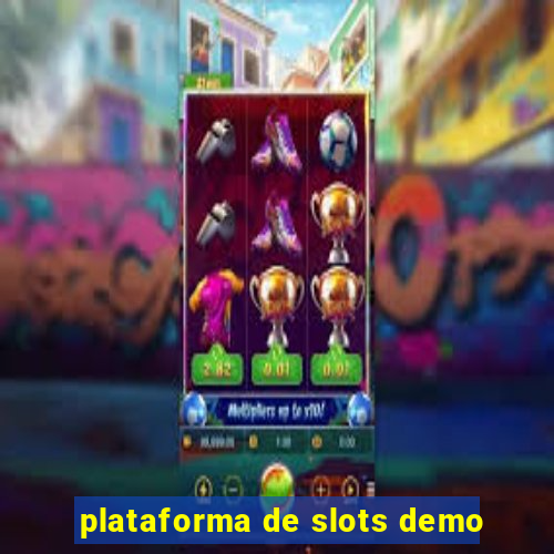 plataforma de slots demo