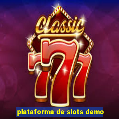 plataforma de slots demo