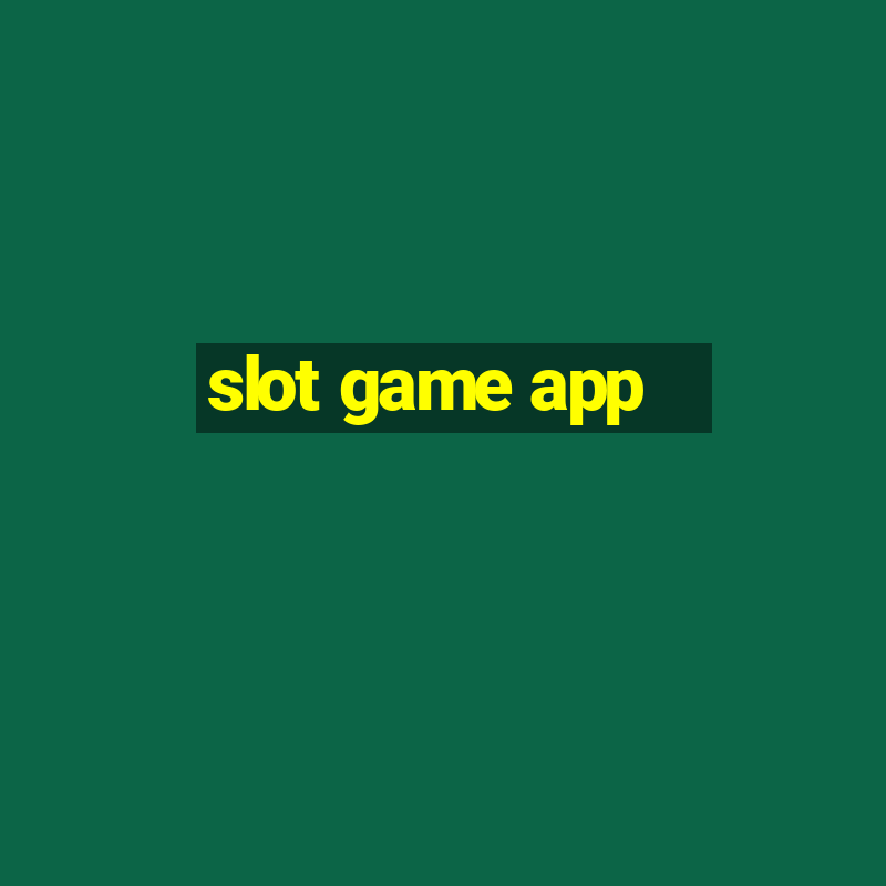 slot game app