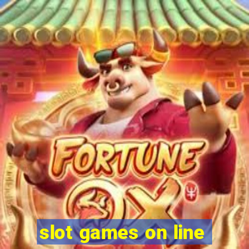 slot games on line