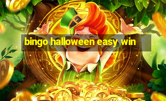 bingo halloween easy win