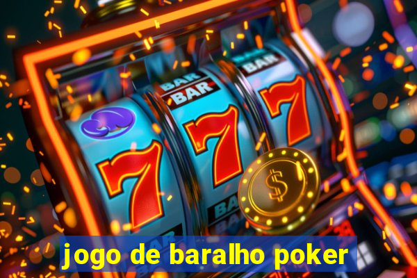 jogo de baralho poker