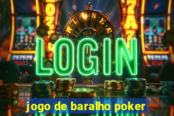 jogo de baralho poker