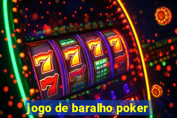 jogo de baralho poker