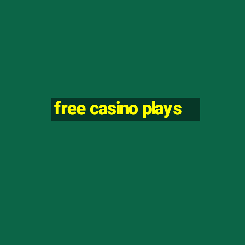 free casino plays