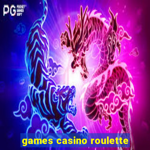 games casino roulette