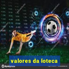 valores da loteca