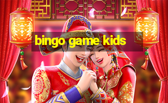 bingo game kids