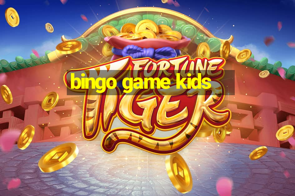 bingo game kids