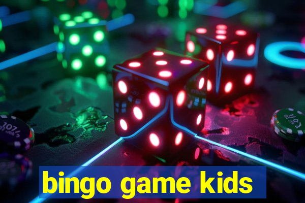 bingo game kids