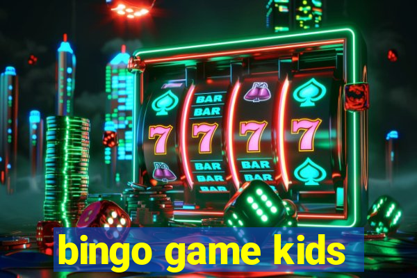 bingo game kids