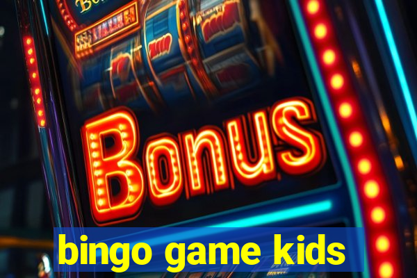 bingo game kids