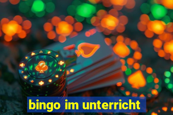 bingo im unterricht