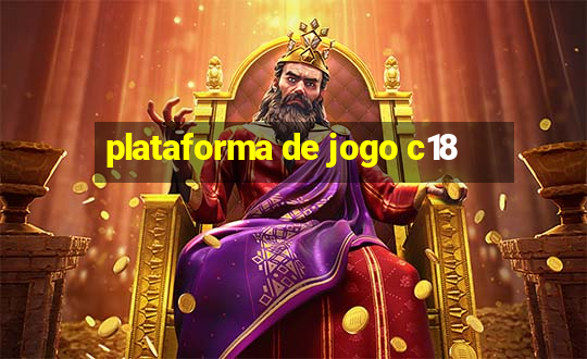 plataforma de jogo c18