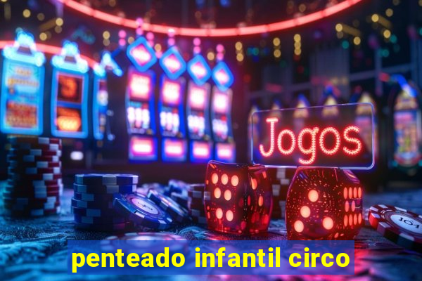 penteado infantil circo