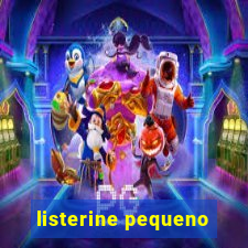 listerine pequeno