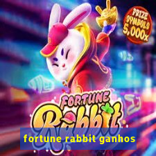 fortune rabbit ganhos