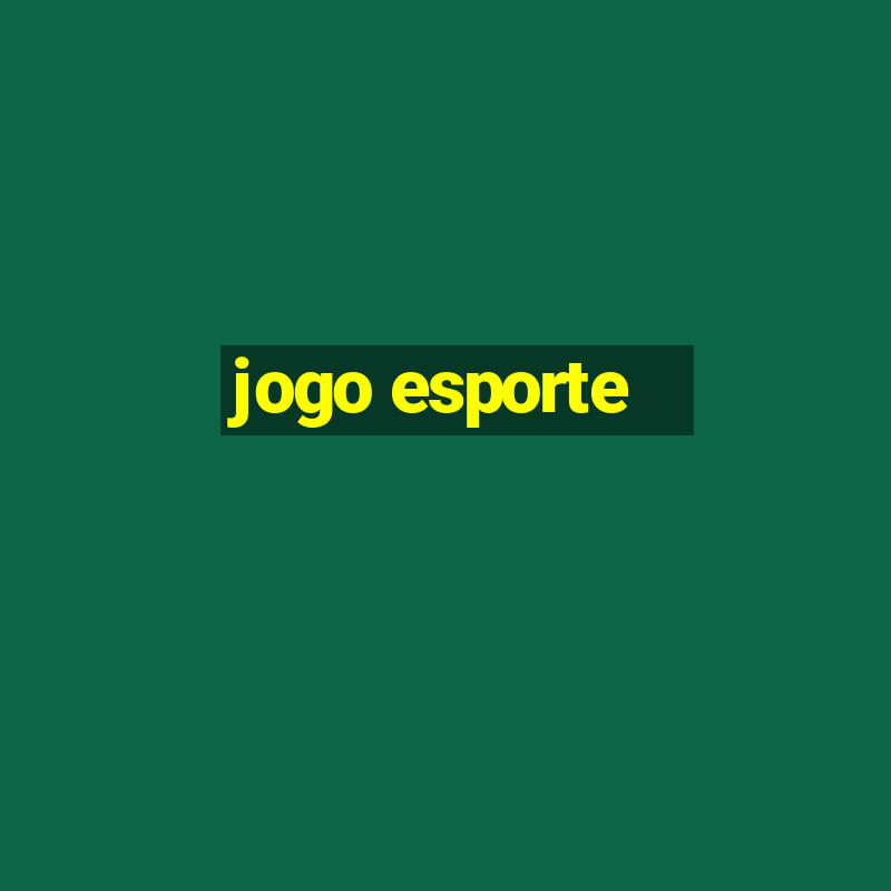 jogo esporte