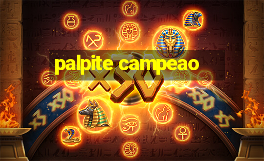 palpite campeao