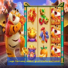 jogo fortune rabbit gratisInformational