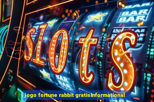 jogo fortune rabbit gratisInformational