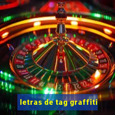 letras de tag graffiti