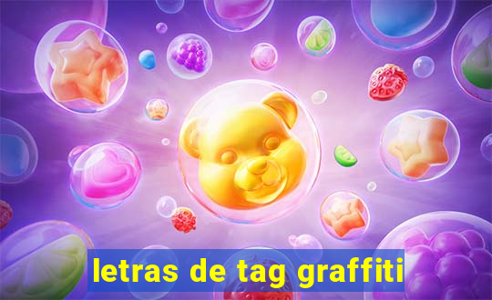 letras de tag graffiti