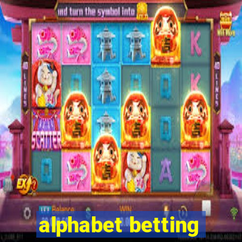 alphabet betting