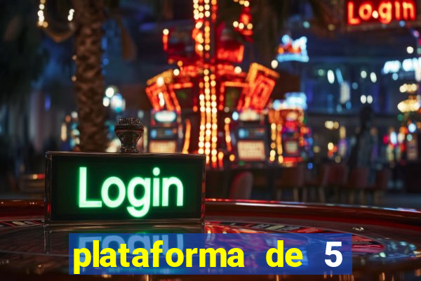 plataforma de 5 reais fortune tiger