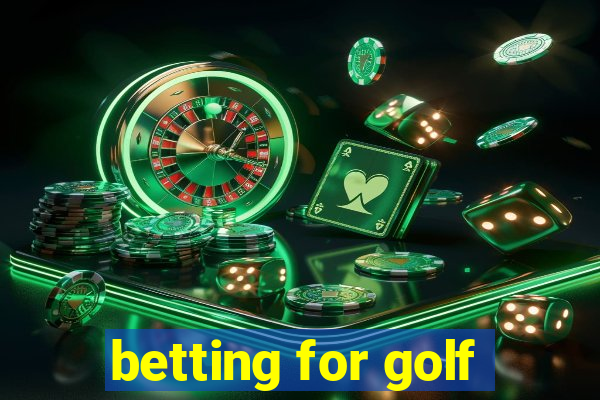 betting for golf