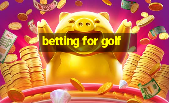 betting for golf