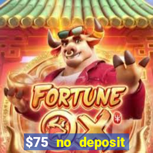 $75 no deposit bonus code sunrise casino