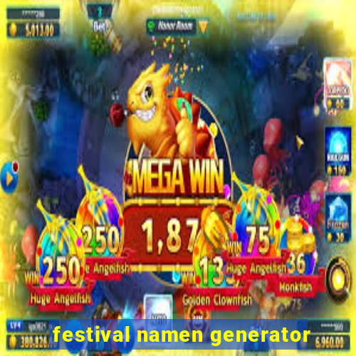 festival namen generator