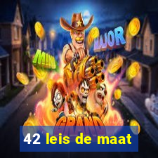 42 leis de maat