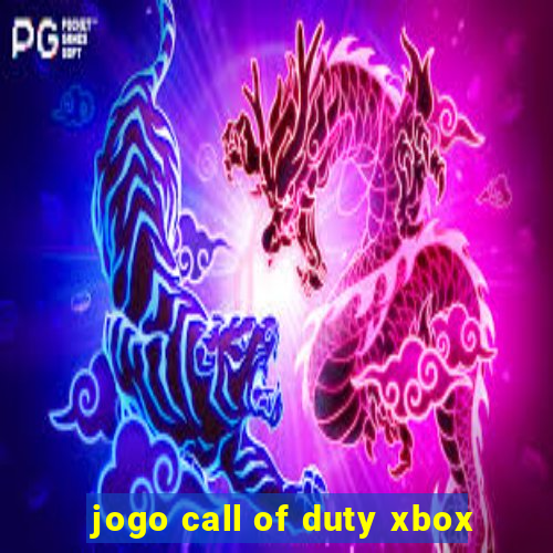 jogo call of duty xbox