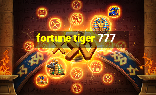 fortune tiger 777