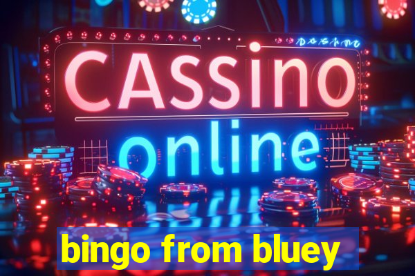 bingo from bluey