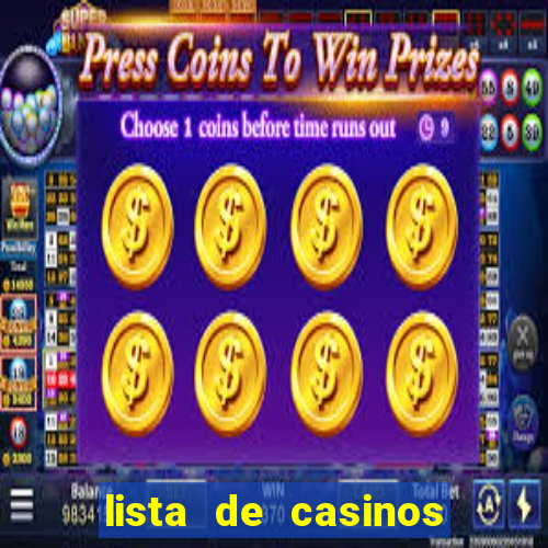 lista de casinos com b么nus gr谩tis