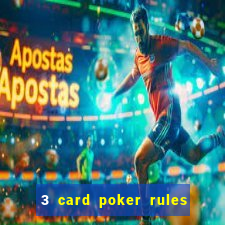 3 card poker rules in casino