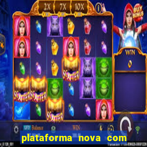 plataforma nova com bonus no cadastro