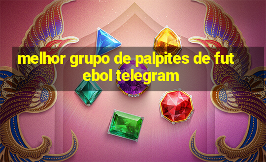 melhor grupo de palpites de futebol telegram