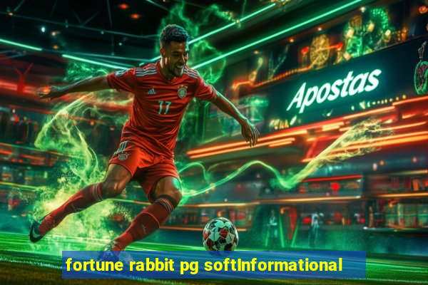 fortune rabbit pg softInformational