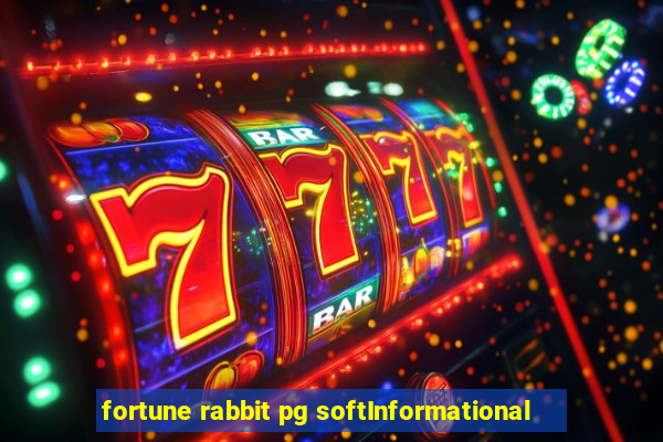 fortune rabbit pg softInformational