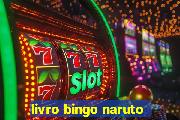 livro bingo naruto