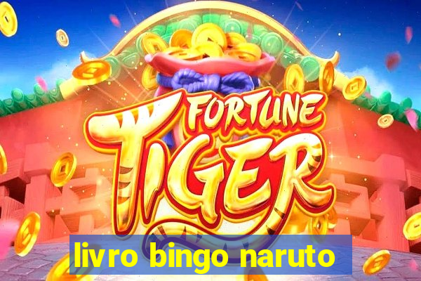 livro bingo naruto