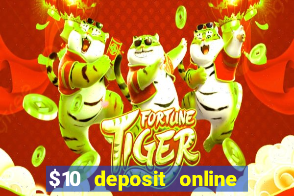 $10 deposit online casino nz