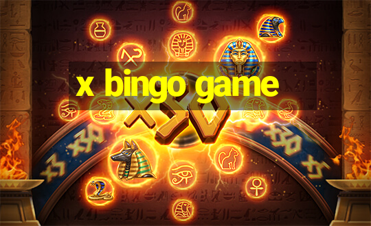 x bingo game