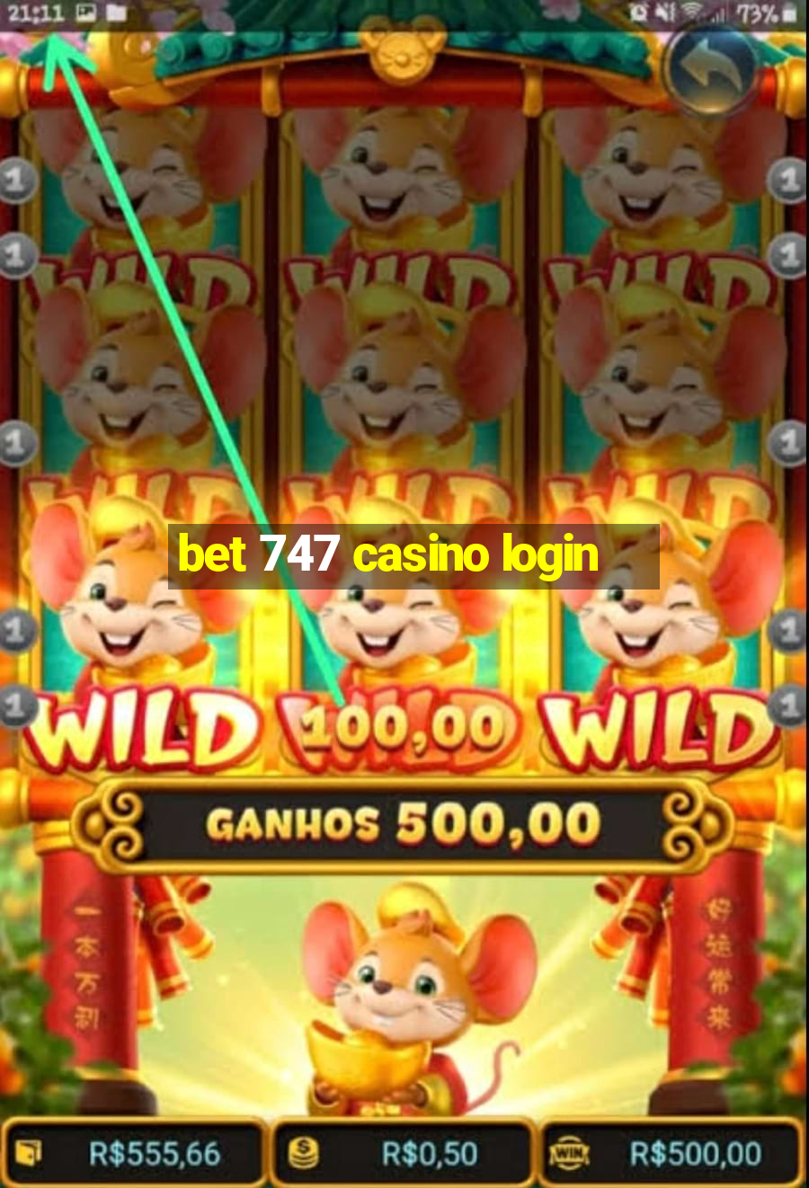 bet 747 casino login