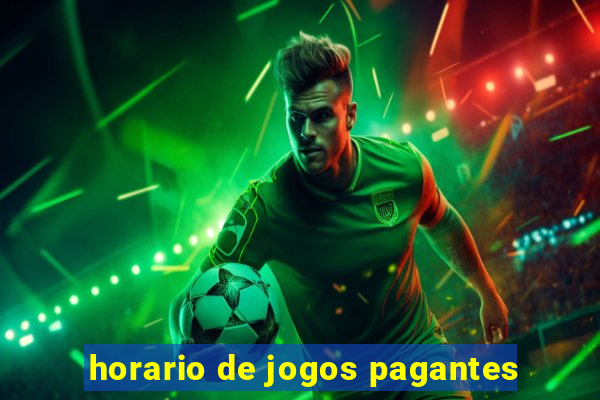 horario de jogos pagantes